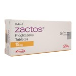 ACTOS PIOGLITAZONE 15MG 28TABS