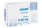 ALZAM ALPRAZOLAM 0.25MG 30TABS