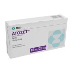 ATOZET EZETIMIBE-ARTOVASTATIN 10/20MG 30TABS
