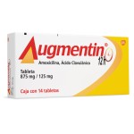 AUGMENTIN 12H AMOXICILLIN-POTASSIUM CLAVULANATE 875/125MG 14TABS