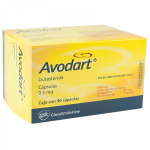 AVODART DUTASTERIDE 0.5MG 90CAPS