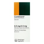 COMBIVENT RESPIMAT UDVS INHALATION SOLUTION IPRATROPIUM BROMIDE-ALBUTEROL 0.5/2.5MG 10AMPOULES