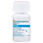 CONCERTA METHYLPHENIDATE 18MG 30TABS XR