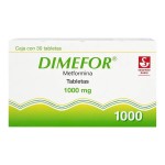 DIMEFOR METFORMIN 1000MG 30TABS