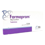 FARMAPRAM ALPRAZOLAM 1MG 30TABS