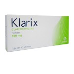 KLARIX CLARITHROMYCIN 500MG 10TABS