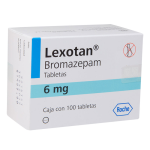 LEXOTAN BROMAZEPAM 6MG 100TABS