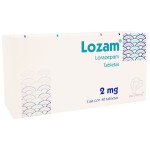 LOZAM LORAZEPAM 2MG 40TABS