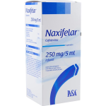 NAXIFELAR ORAL SUSPENSION CEPHALEXIN 125MG/5ML 100ML