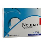 NEUPAX ALPRAZOLAM 0.50MG 30TABS