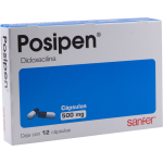 POSIPEN DICLOXACILLIN 500MG 12CAPS