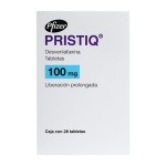 PRISTIQ ER DESVENLAFAXINE SUCCINATE 100MG 28TABS