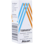 TOBRADEX ST OPHTALMIC SUSPENSION DEXAMETHASONE-TOBRAMYCIN 0.1/0.3% 5ML