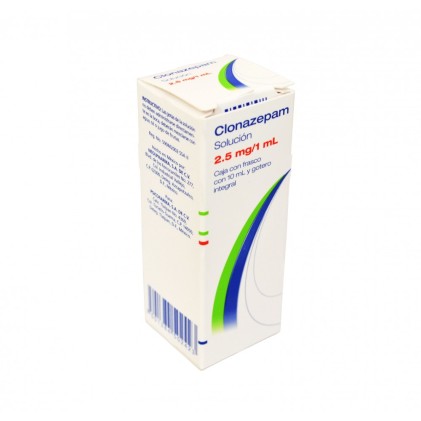 CLONAZEPAM ORAL SOLUTION (DROPS) 2.5/1ML 10ML