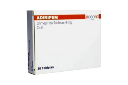 ADIRIPEM GLIMEPIRIDE 4MG 30TABS