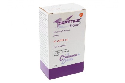 ADVAIR HFA INHALER SALMETEROL-FLUTICASONE 25/250MCG 120 DOSES