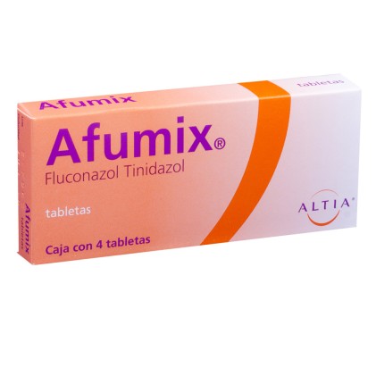 AFUMIX FLUCONAZOLE-TINIDAZOLE 37.5/500MG 4TABS