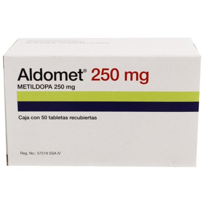 ALDOMET METHYLDOPA 250MG 50TABS