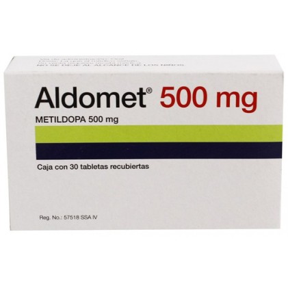 ALDOMET METHYLDOPA 500MG 30TABS