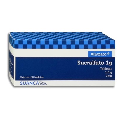 ALIVOATO SUCRALFATE 1GR 40TABS