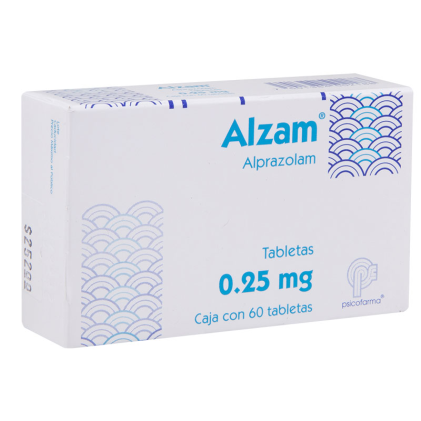 ALZAM ALPRAZOLAM 0.25MG 60TABS