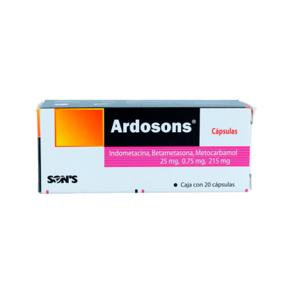 ARDOSONS 20 CAPSULAS