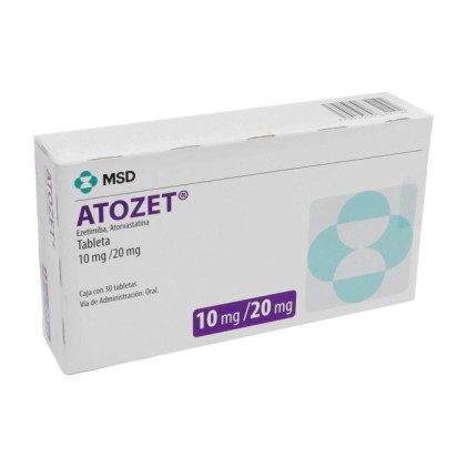 ATOZET EZETIMIBE-ARTOVASTATIN 10/20MG 30TABS