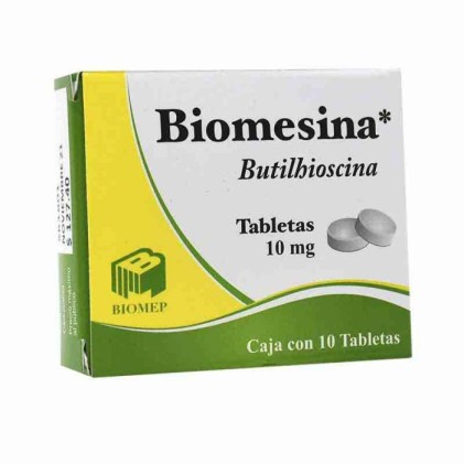 BIOMESINA HYOSCINE BUTYLBROMIDE 10MG 10TABS