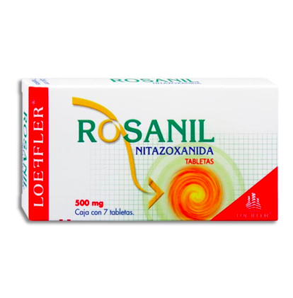 ROSANIL NITAZOXADINE 500MG 7TABS