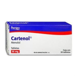 CARTENOL ATENOLOL 50MG 30TABS