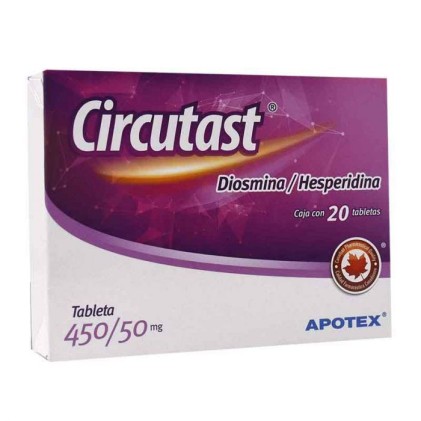 CIRCUTAST HESPERIDIN-DIOSMIN 450/50MG 20TABS