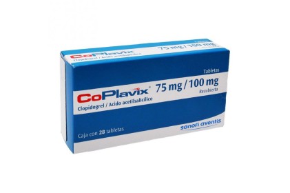COPLAVIX CLOPIDOGREL-ASPIRIN 75/100MG 28TABS