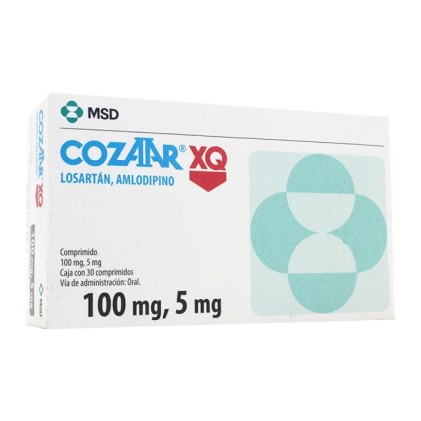 COZAAR XQ LOSARTAN-AMLODIPINE 100/5MG 30TABS