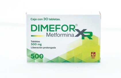 DIMEFOR XR METFORMIN 500MG 30TABS ER