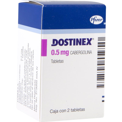 DOSTINEX CABERGOLINE 0.5MG 2TABS