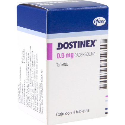 DOSTINEX CABERGOLINE 0.5MG 4TABS