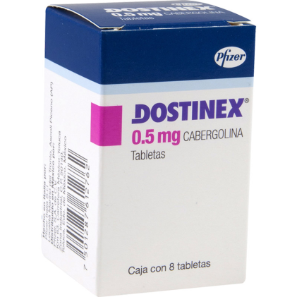 DOSTINEX CABERGOLINE 0.5MG 8TABS