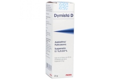 DYMISTA D NASAL SPRAY AZELASTINE-FLUTICASONE 137/50MCG 23GR 120DOSES