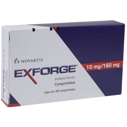 EXFORGE AMLODIPINE-VALSARTAN 10/160MG 28TABS