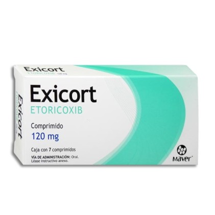 EXICORT ETORICOXIB 120MG 7TABS