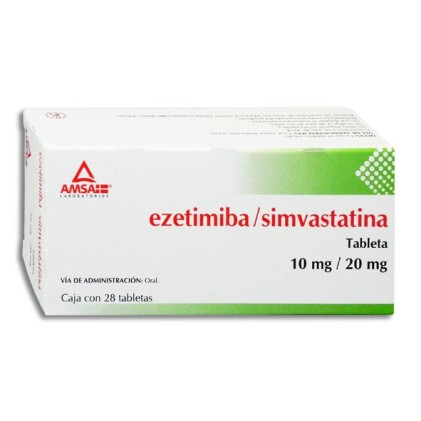 EZETIMIBE-SIMVASTATIN 10/20MG 28TABS