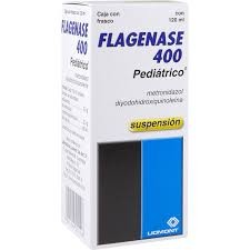 FLAGENASE 400 PEDIATRIC ORAL SUSPENSION METRONIDAZOLE-DIIDOHYDROXYQUINOLINE 2.5/2GR 120ML