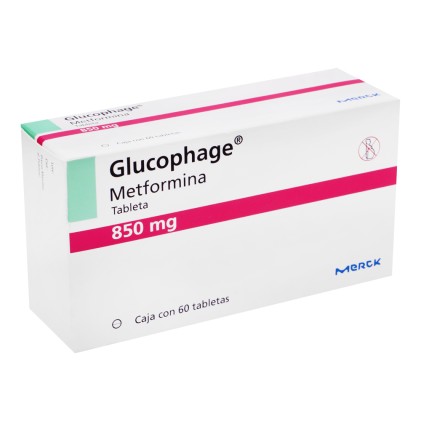 GLUCOPHAGE METFORMIN 850MG 60TABS
