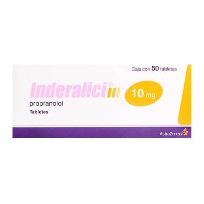 INDERAL PROPRANOLOL 10MG 50TABS