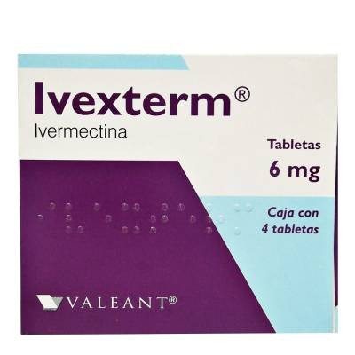 IVEXTERM IVERMECTINE 6MG 4TABS