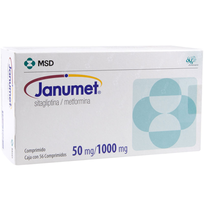 JANUMET METFORMIN-SITAGLIPTIN 50/1000MG 56TABS