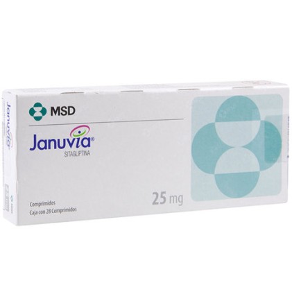JANUVIA SITAGLIPTIN 25MG 28TABS