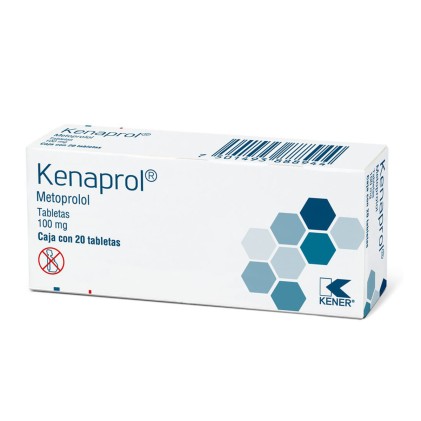 KENAPROL METOPROLOL 100MG 20TABS
