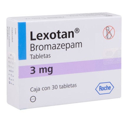 LEXOTAN BROMAZEPAM 3MG 30TABS