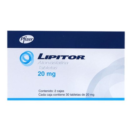 LIPITOR ATORVASTATIN 20MG 60TABS